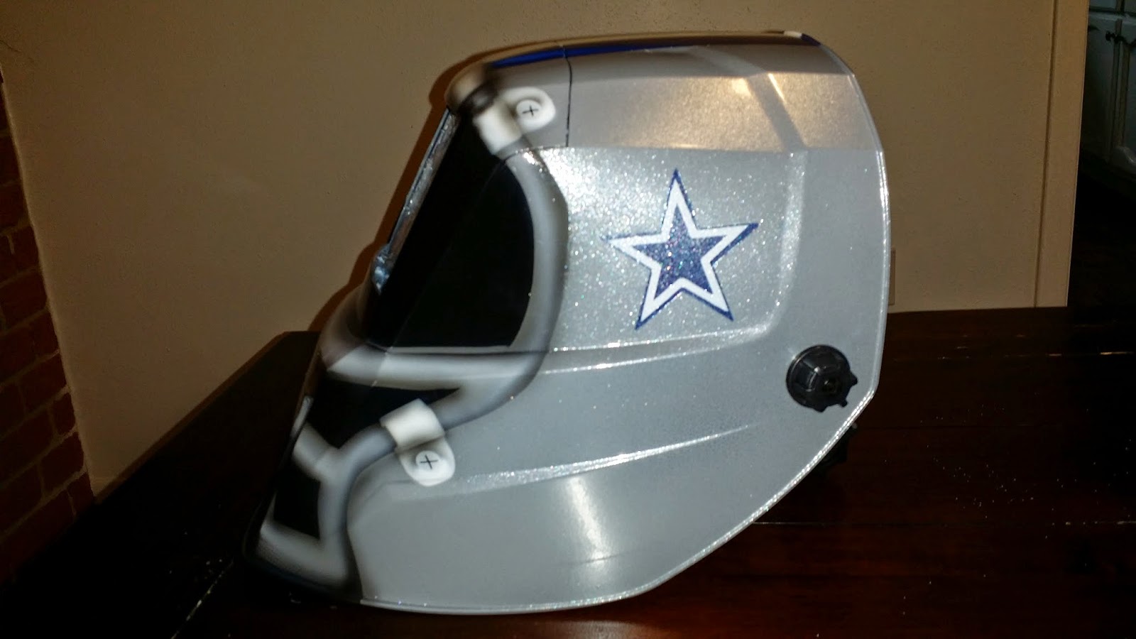 Zimmer DesignZ Custom Paint Dallas Cowboys Welding Helmet