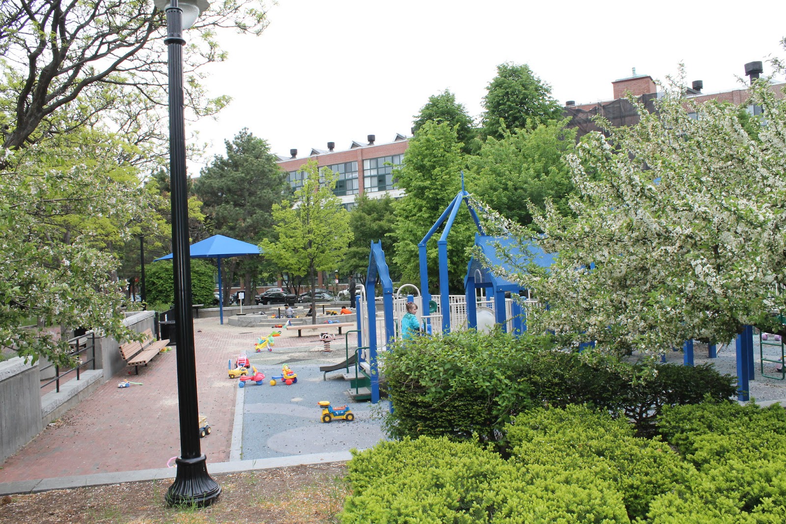 Playground Hopping The Charlestown Navy Yard Playground and Fountain