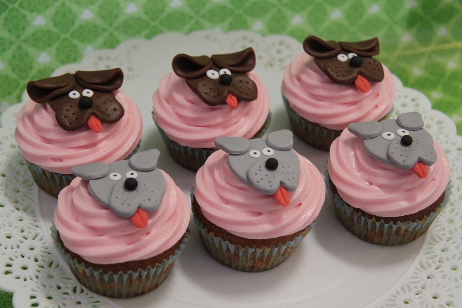 Millis tårtor och annat Hund Cupcakes