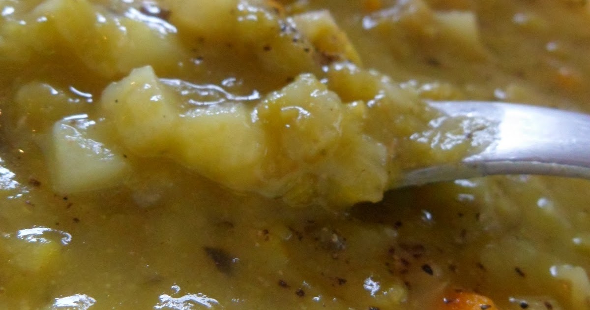 Haylie's Kitchen Hearty Split Pea Soup