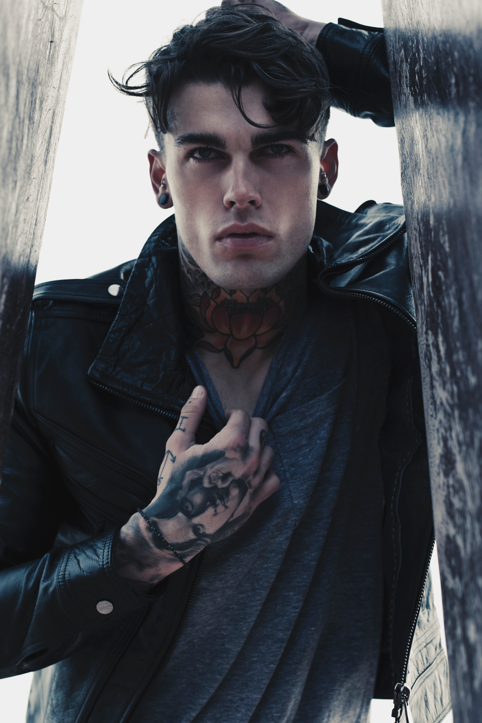INK IT UP Traditional Tattoos: Tattooed model Stephen James