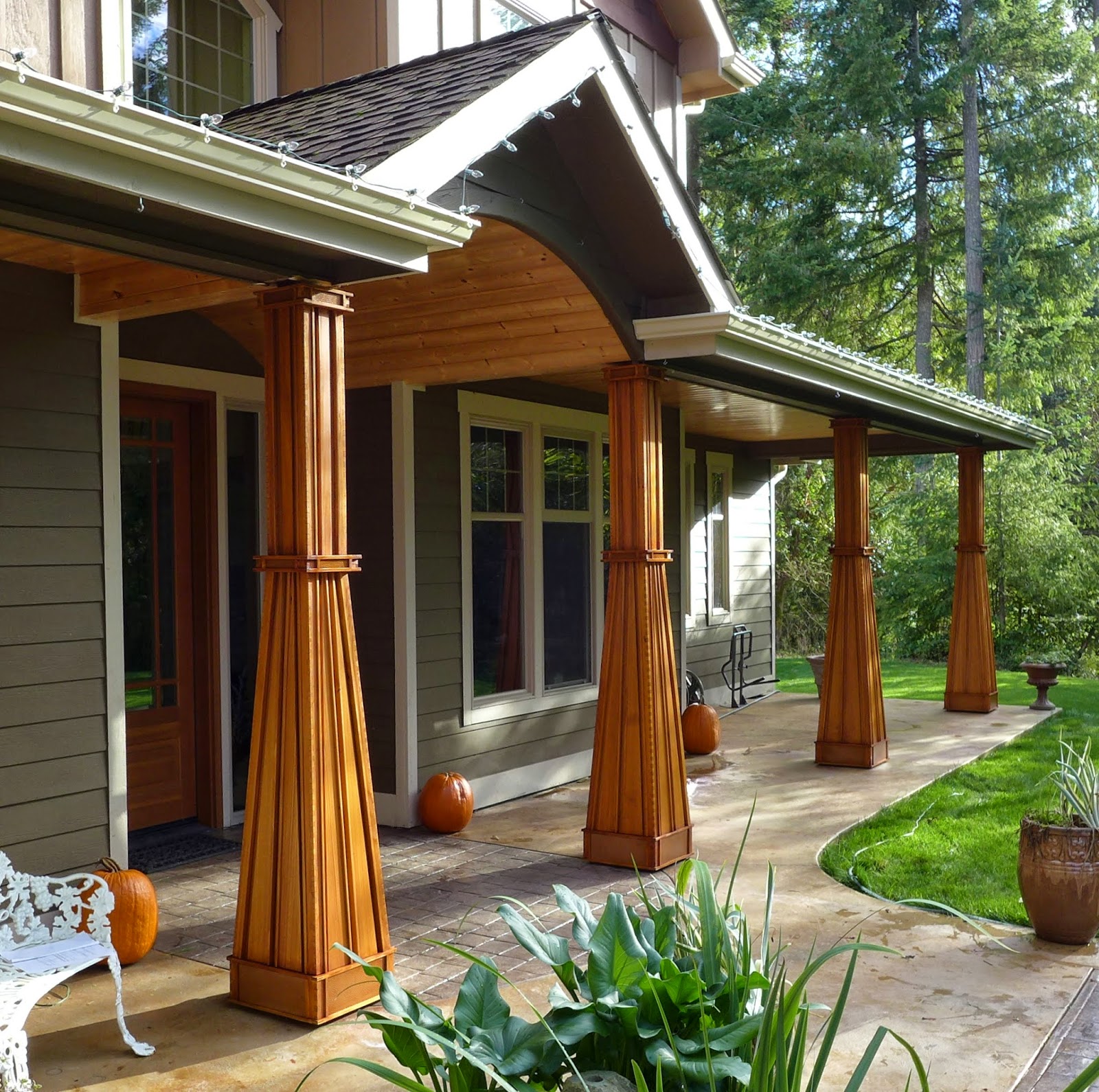 Paul Jensen Cedar Columns...