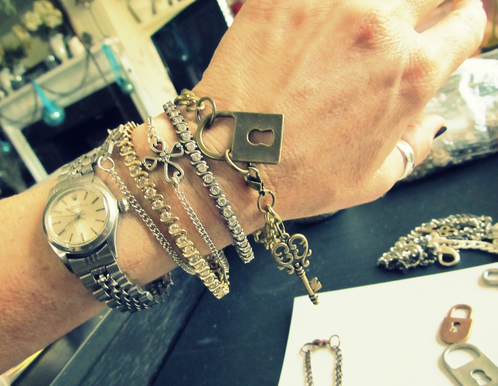 WobiSobi Lock and Key Bracelet, DIY