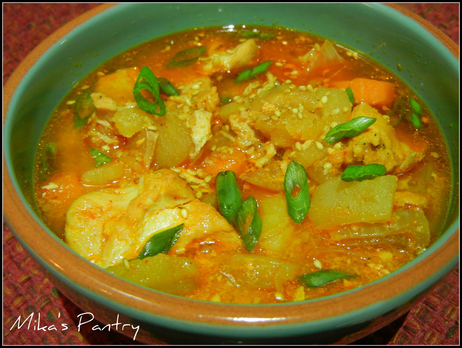 Mika's Pantry Slow Cooker Korean Spicy Chicken Stew (Dak Bokkeum Tang)