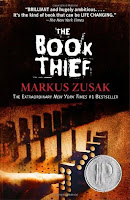 Book cover of The Book Thief by Markus Zusak