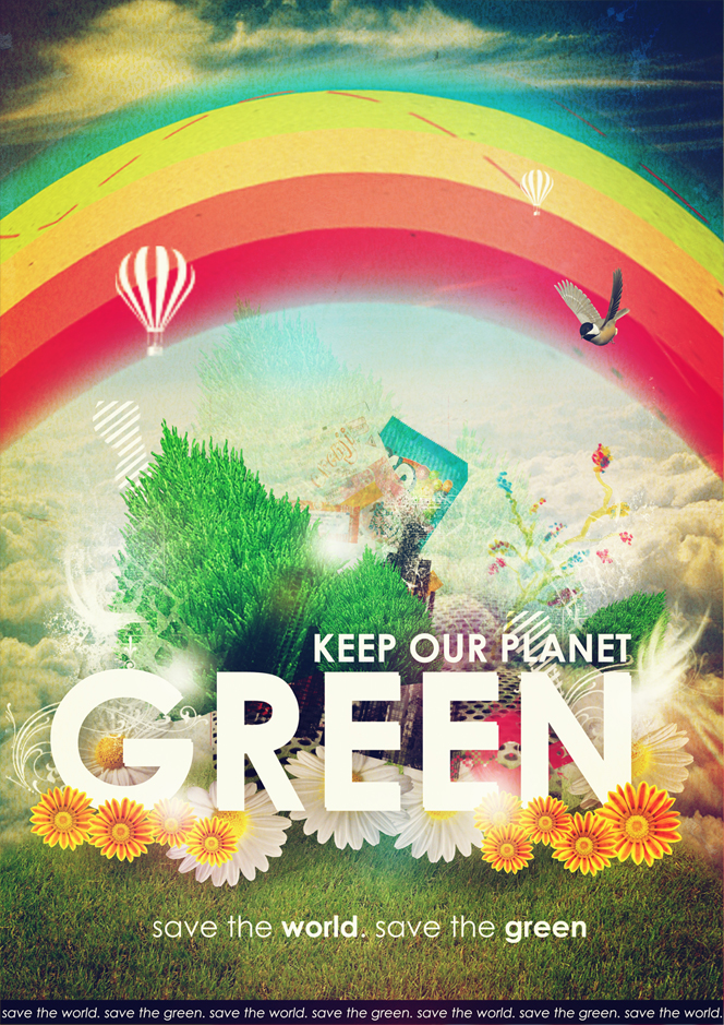 15 Contoh Gambar Desain Poster Lingkungan "Go Green 15 Contoh Gambar Desain Poster Lingkungan "Go Green
