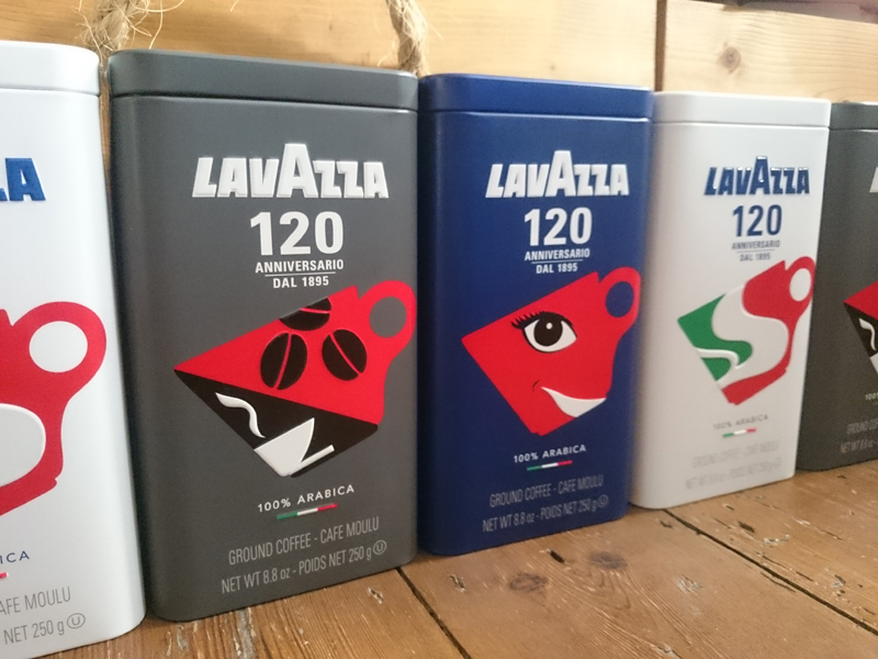 Lavazza's 120 year anniversary tins and a recipe for espresso martini