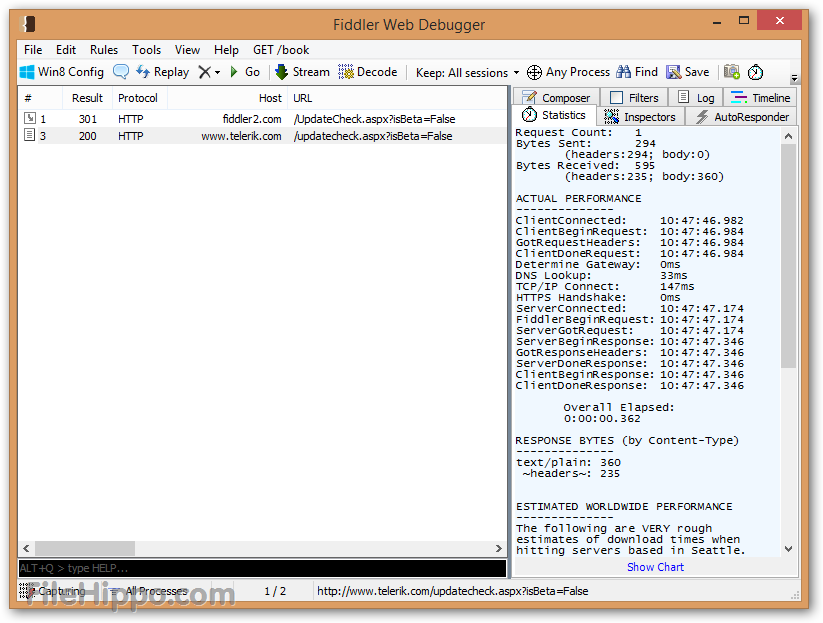 Download Fiddler Web Debugging Tool for Free by Telerik