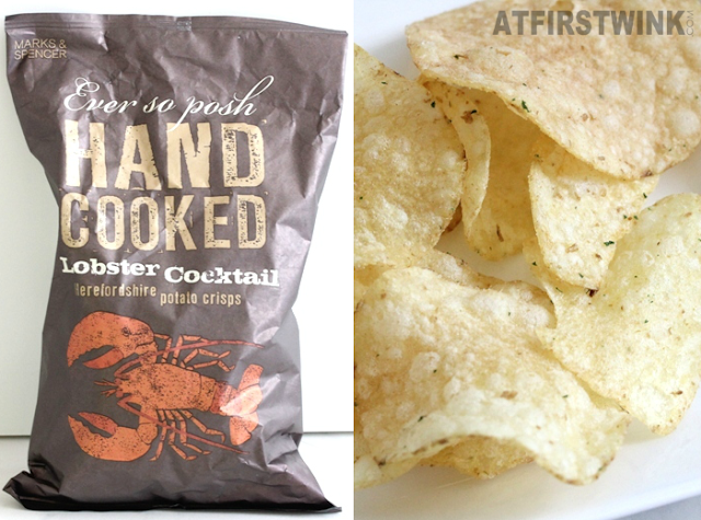 Marks and Spencer hand cooked lobster cocktail herefordshire potato crisps