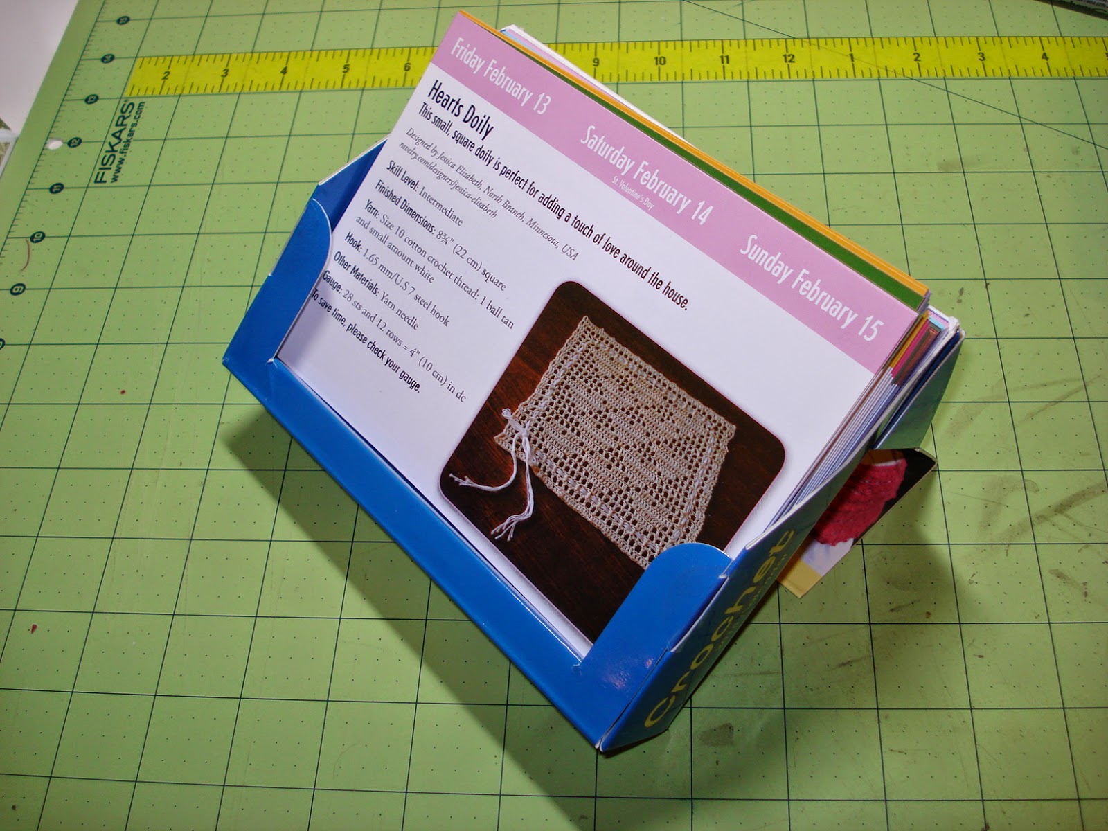 A Creative Operation My desk calendar holder redo