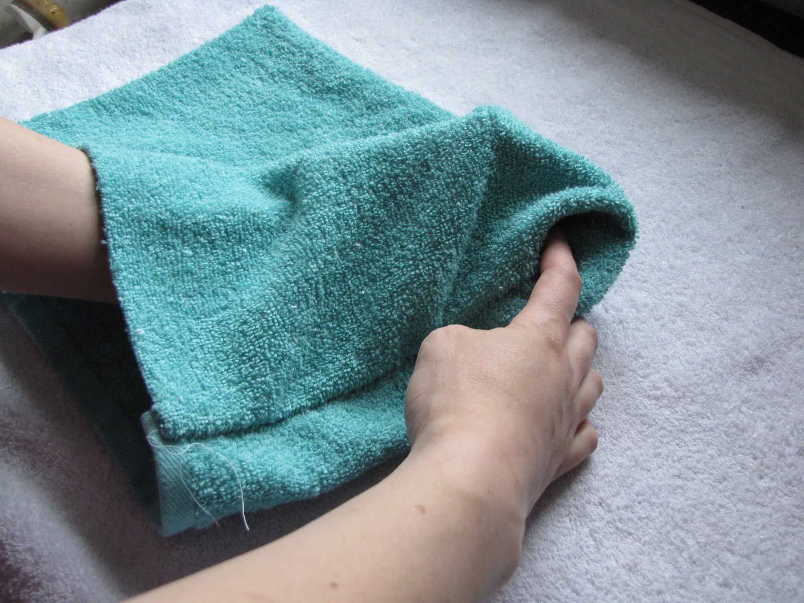 a little of this... Hooded Towel Tutorial