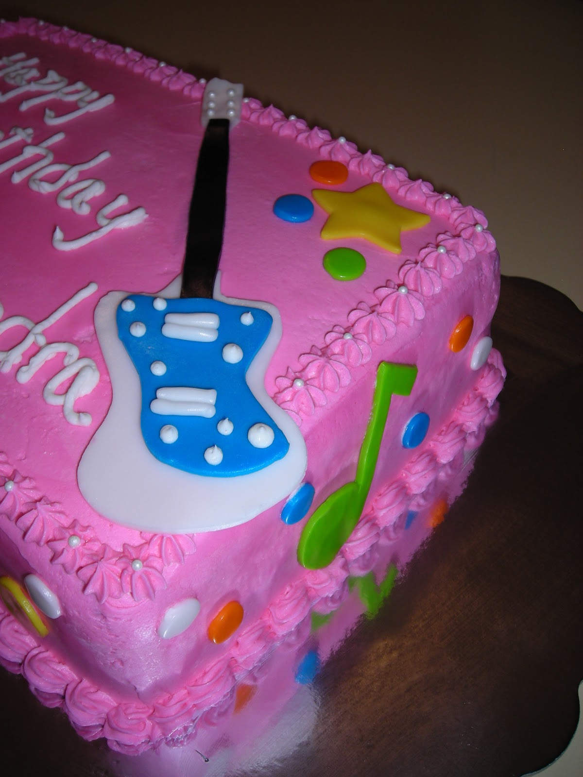 pattycakes Fresh Beat Band Cake