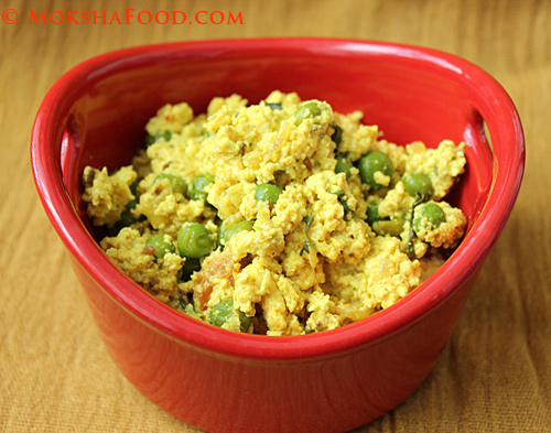 Paneer Bhurji Cottage Cheese Scramble