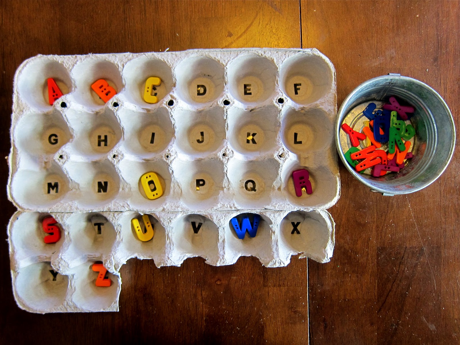Quick and Easy DIY Alphabet Game