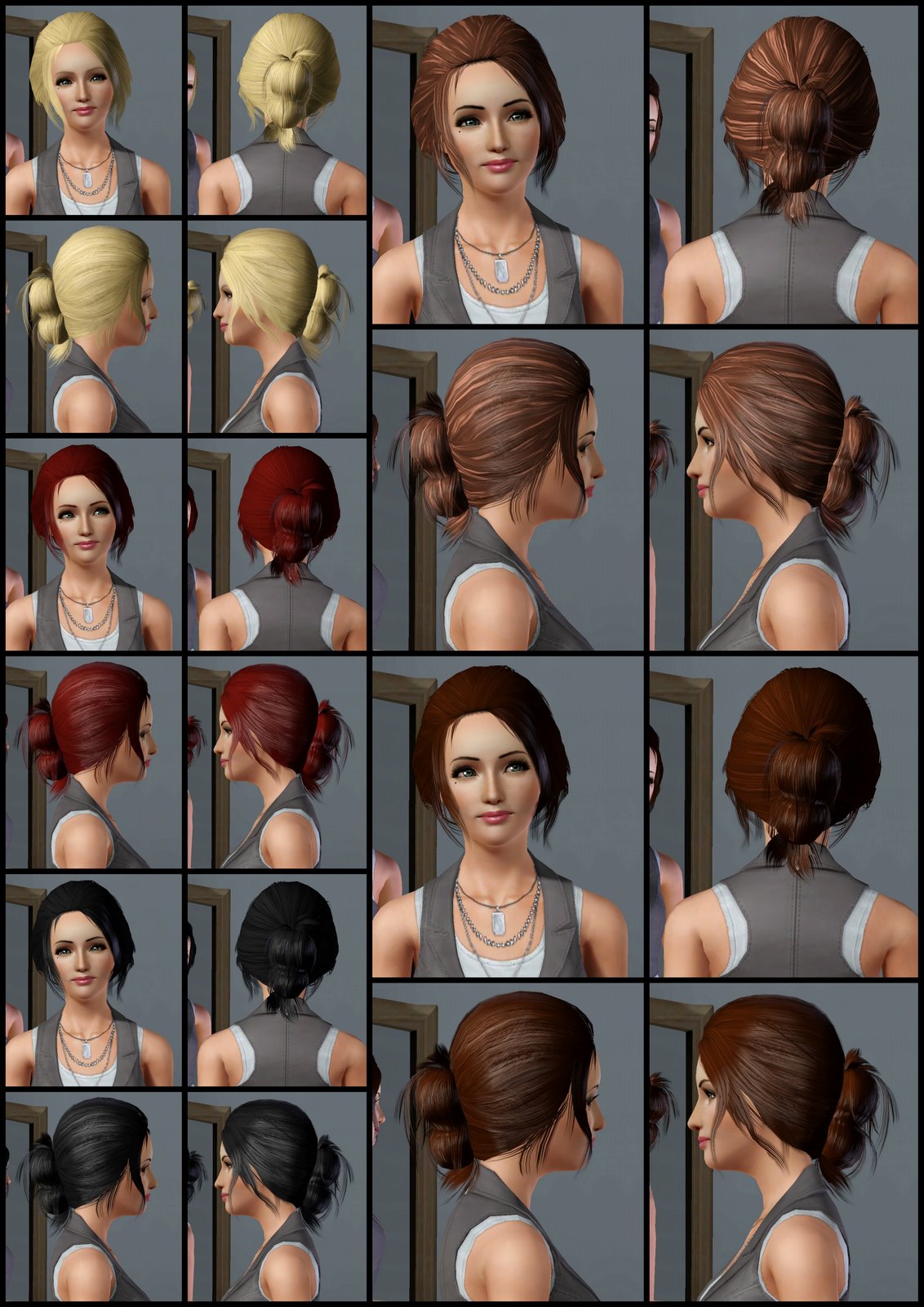 The Sims 3 Store Hair Showroom Can T Care Hair