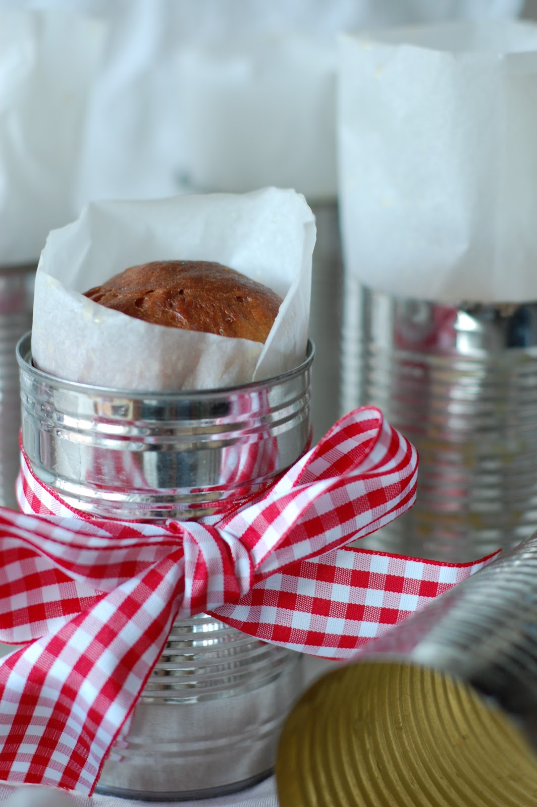 ...With Love and Cake Individual TIN CANS!!!