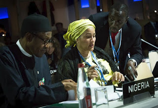 President Buhari at the UN Climate Change Conference