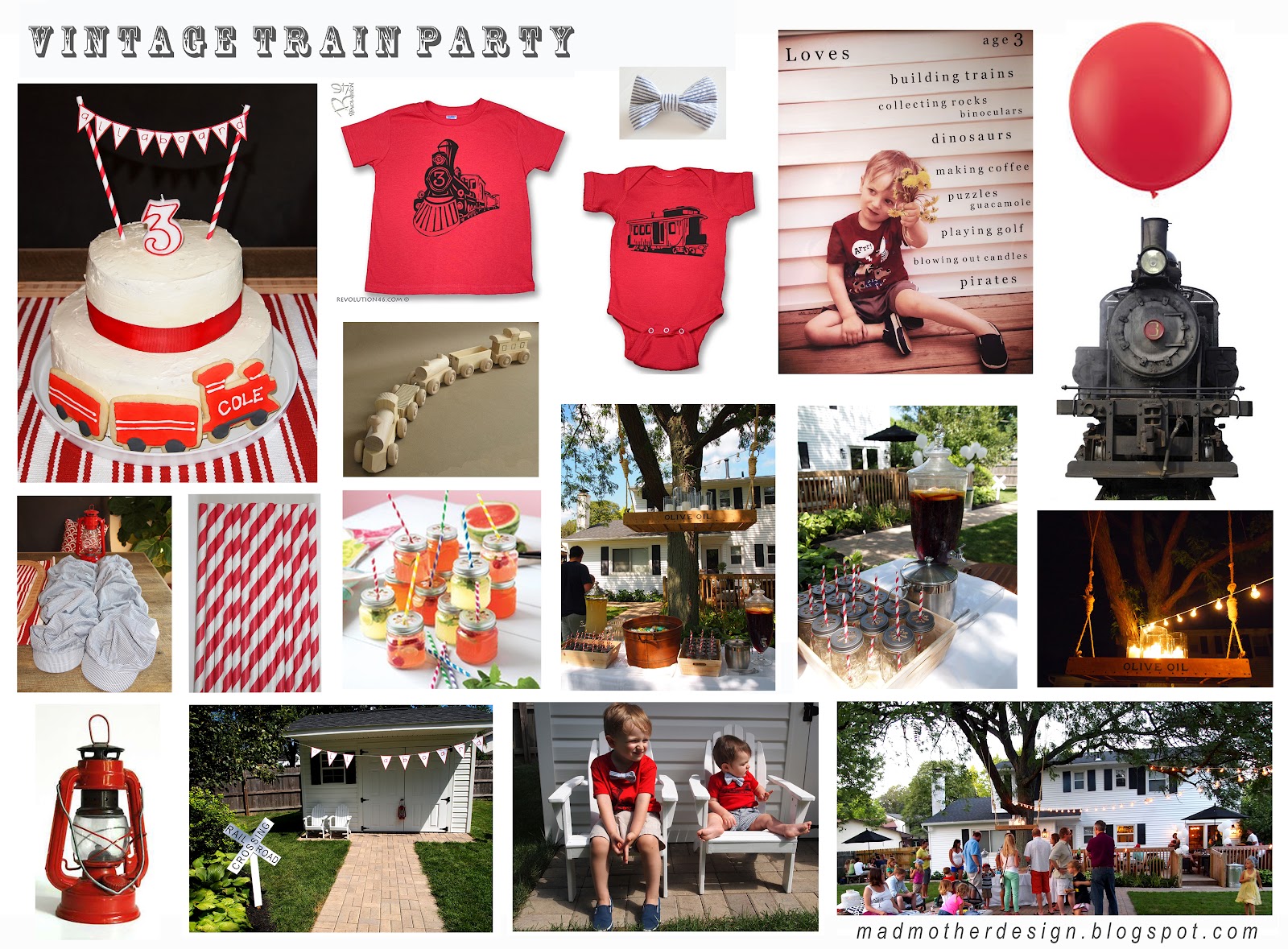 the RA RA Home Cole's Birthday Party