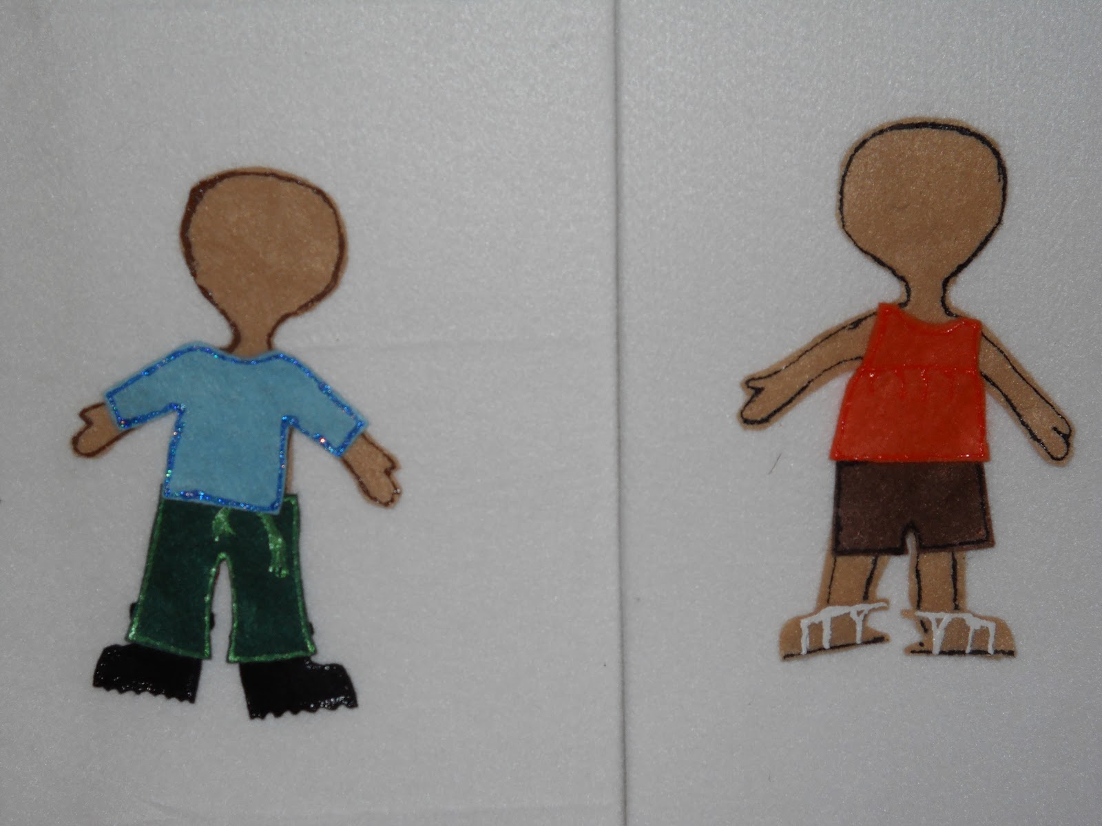 A Pinch of Everything Making Your Own Felt Board Characters