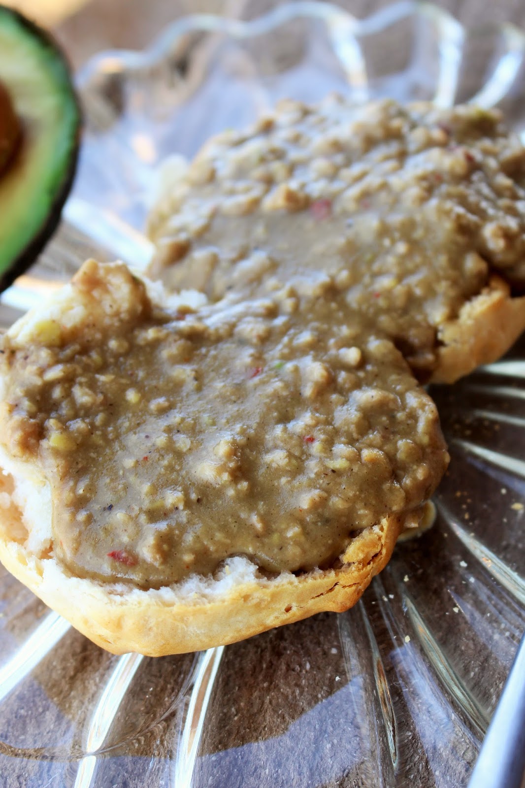 My Delicious Vegan Diary Biscuits And Avocado Sage Gravy