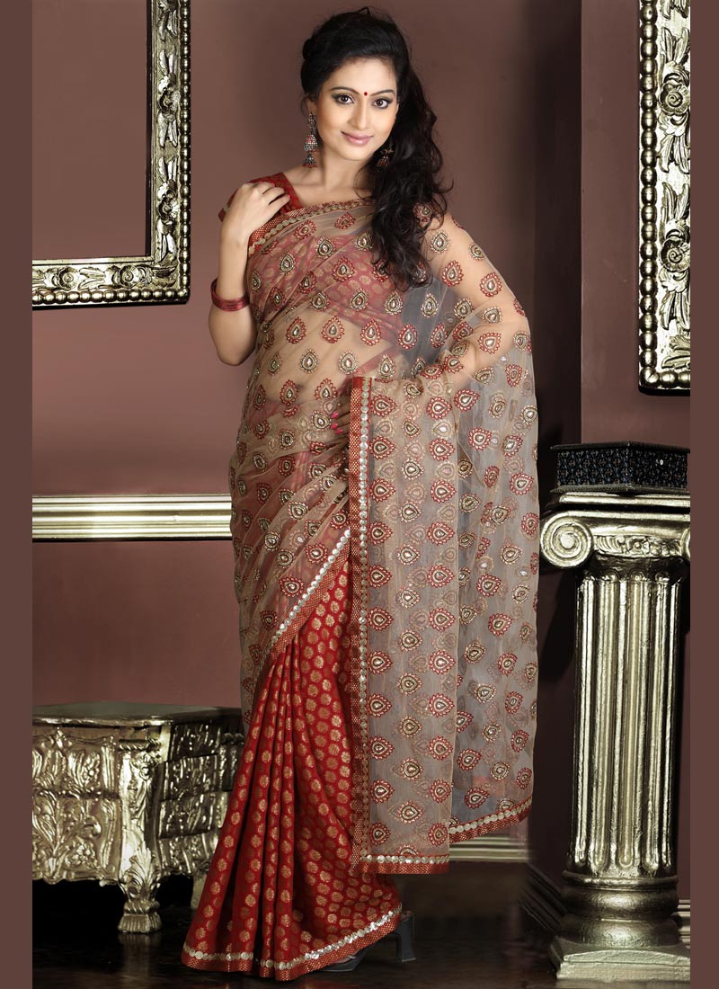 Saree Designs Saree Designs For Summer Net, and Chiffon