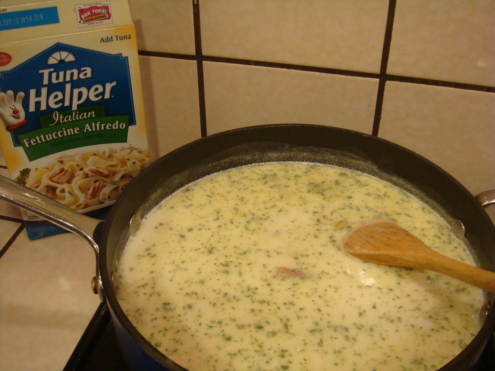 Gourmet Gibbs Tuna Helper for the Lazy Cook Dad's Favorite?