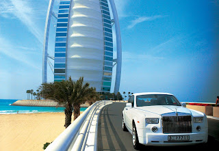 Burj Al Arab Rolls Royce Phantom Picure