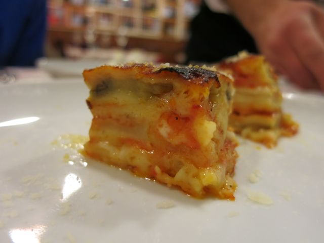 Trattoria da Danilo, Rome: Melanzane Parmigiana Trattoria da Danilo, Rome