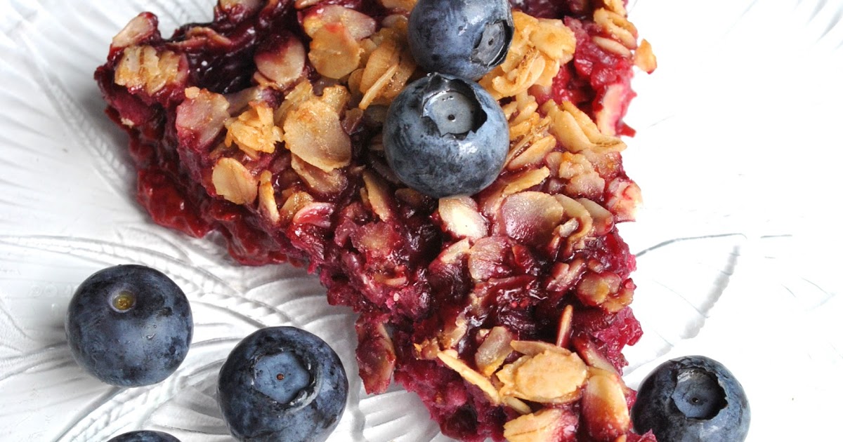 Baking Powders Blueberryraspberry crisp