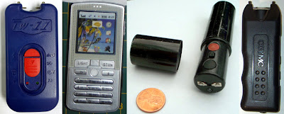 Stun - Stun Guns Discovered at (L-R) ATL, DEN, LAS, DTW