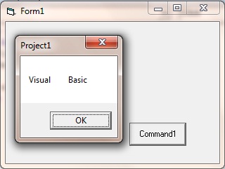 vbTab constant program example using the vbTab constant
