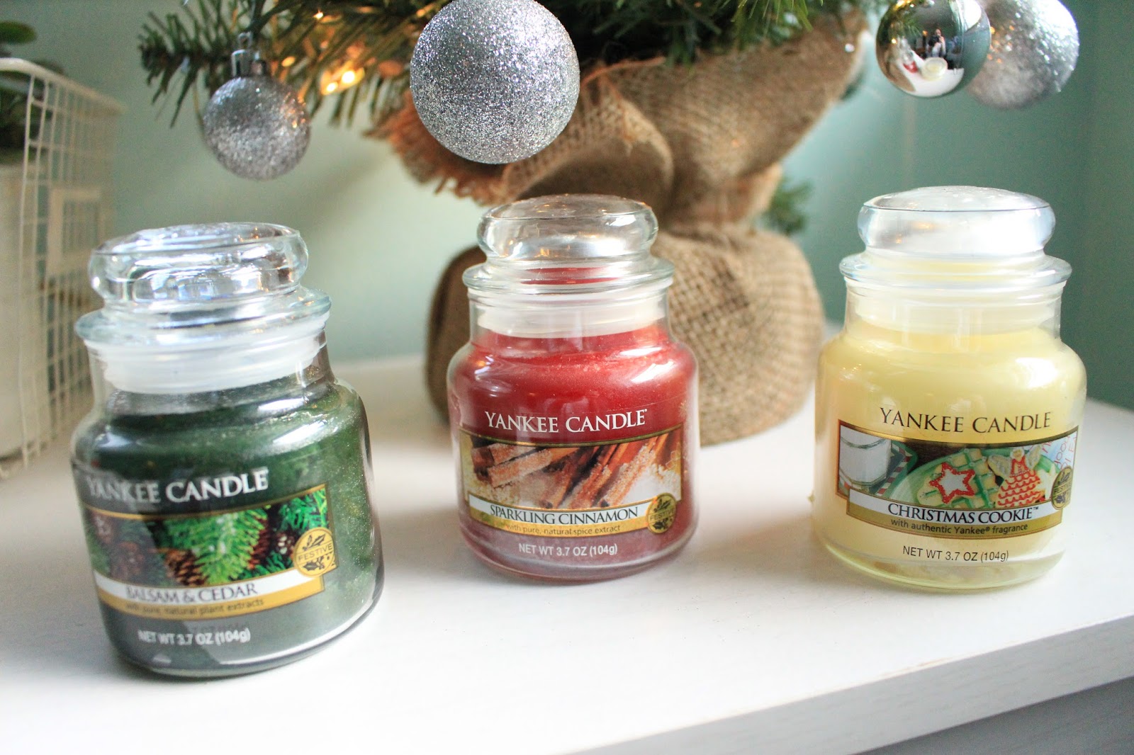 Yankee Candle Christmas Mini Candle Collection Natalie