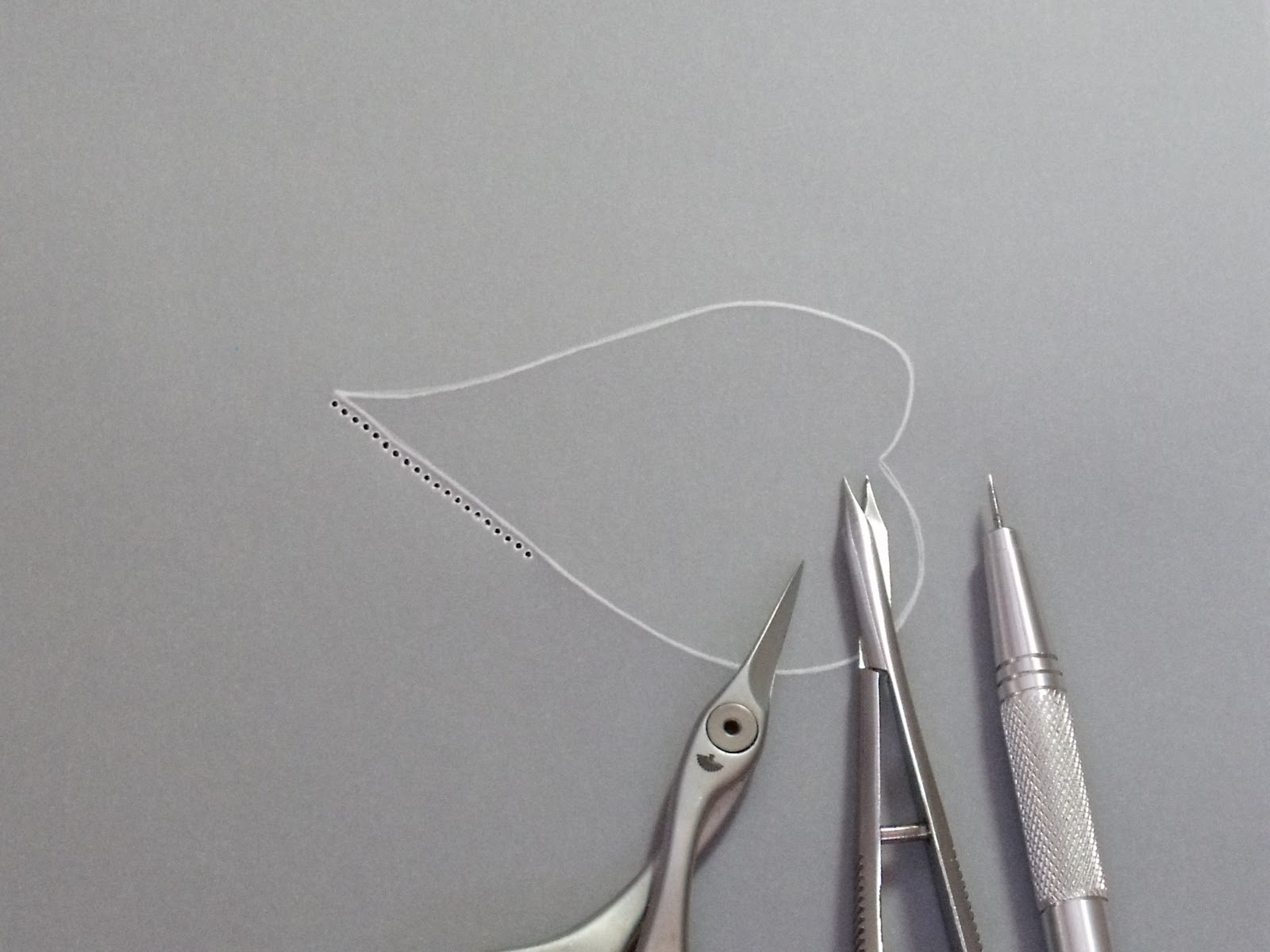 Perfect Parchment Craft Blog Parchment Craft Cutting a Picot Edge