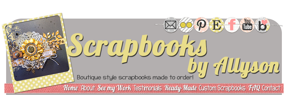 Scrapbooks by Ally