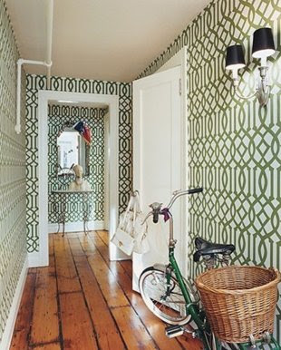Wallpaper Hallway design twine interiors