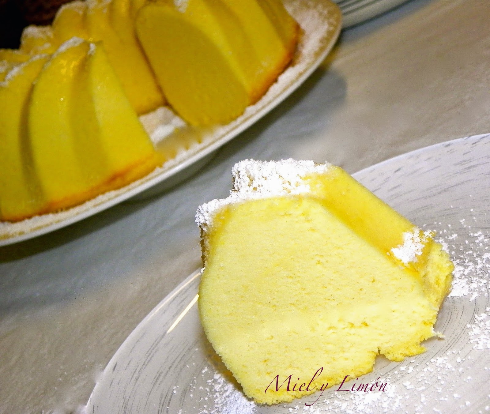 Miel y Limón PASTEL de QUESO Esponjoso Japonés