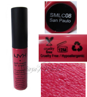 NYX Soft Matte Lip Cream Sao Paolo