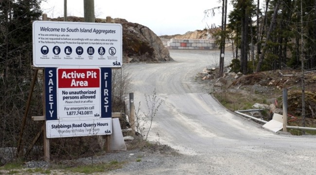 Entrance to Toxic Dump Site