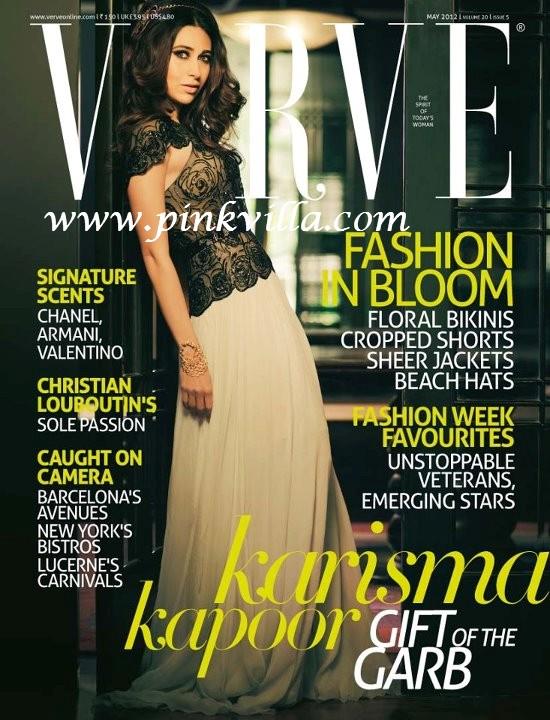Karisma Kapoor Verve Magazine Cover - Karisma Kapoor Verve Magazine Scans
