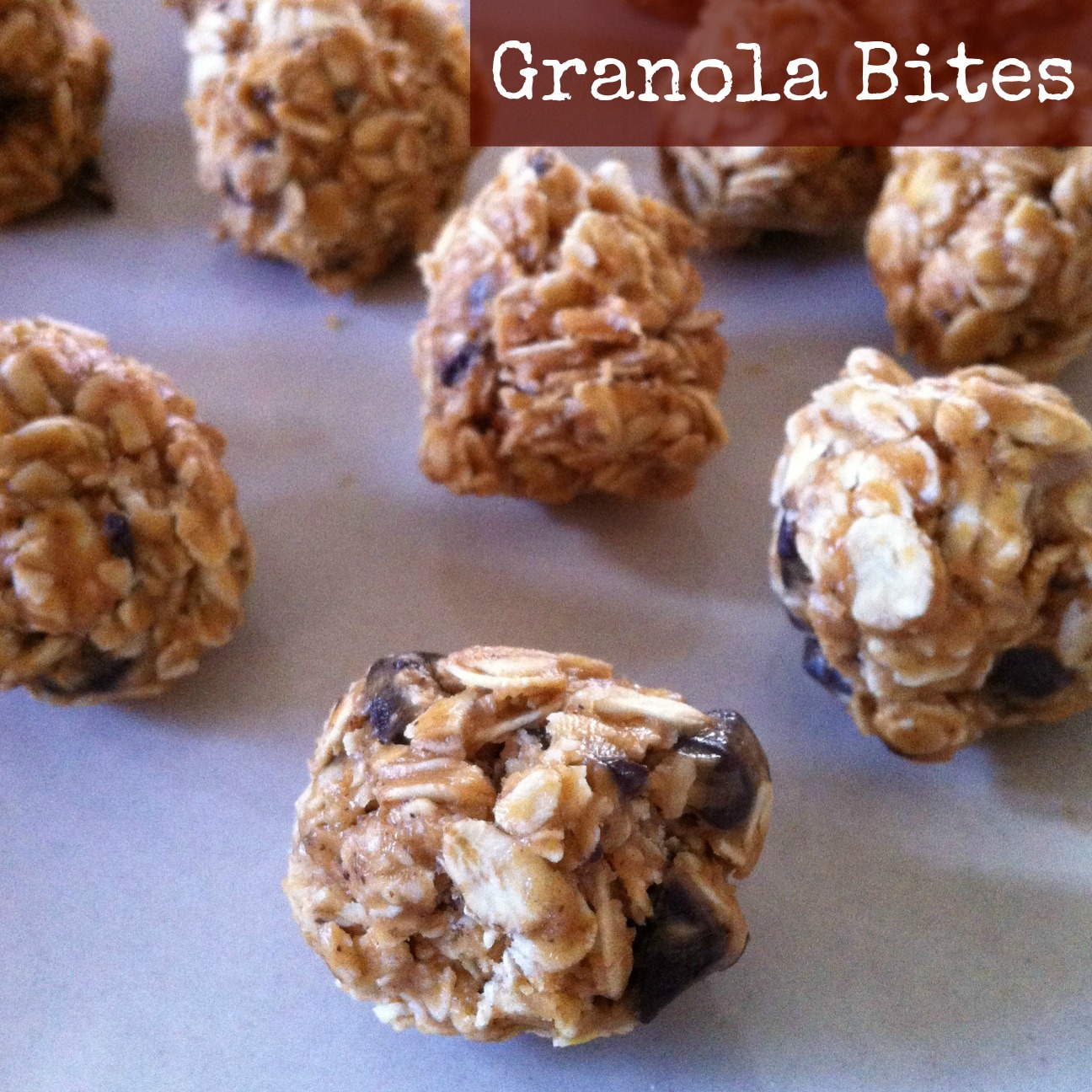 Sunshine Maker Meg Peanut Butter Granola Bites