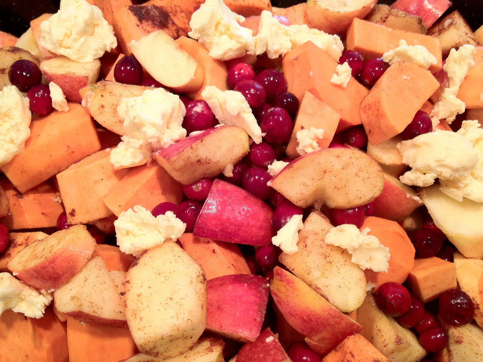 Sweet Potatoes, Apples and Cranberries VIVAGYPSY ROCKS!!!