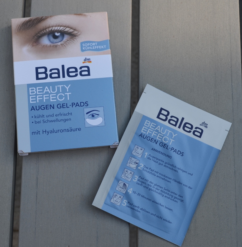 Yuniis Pflegeblog Bewertung Der Balea Beauty Effect Augen Gel Pads