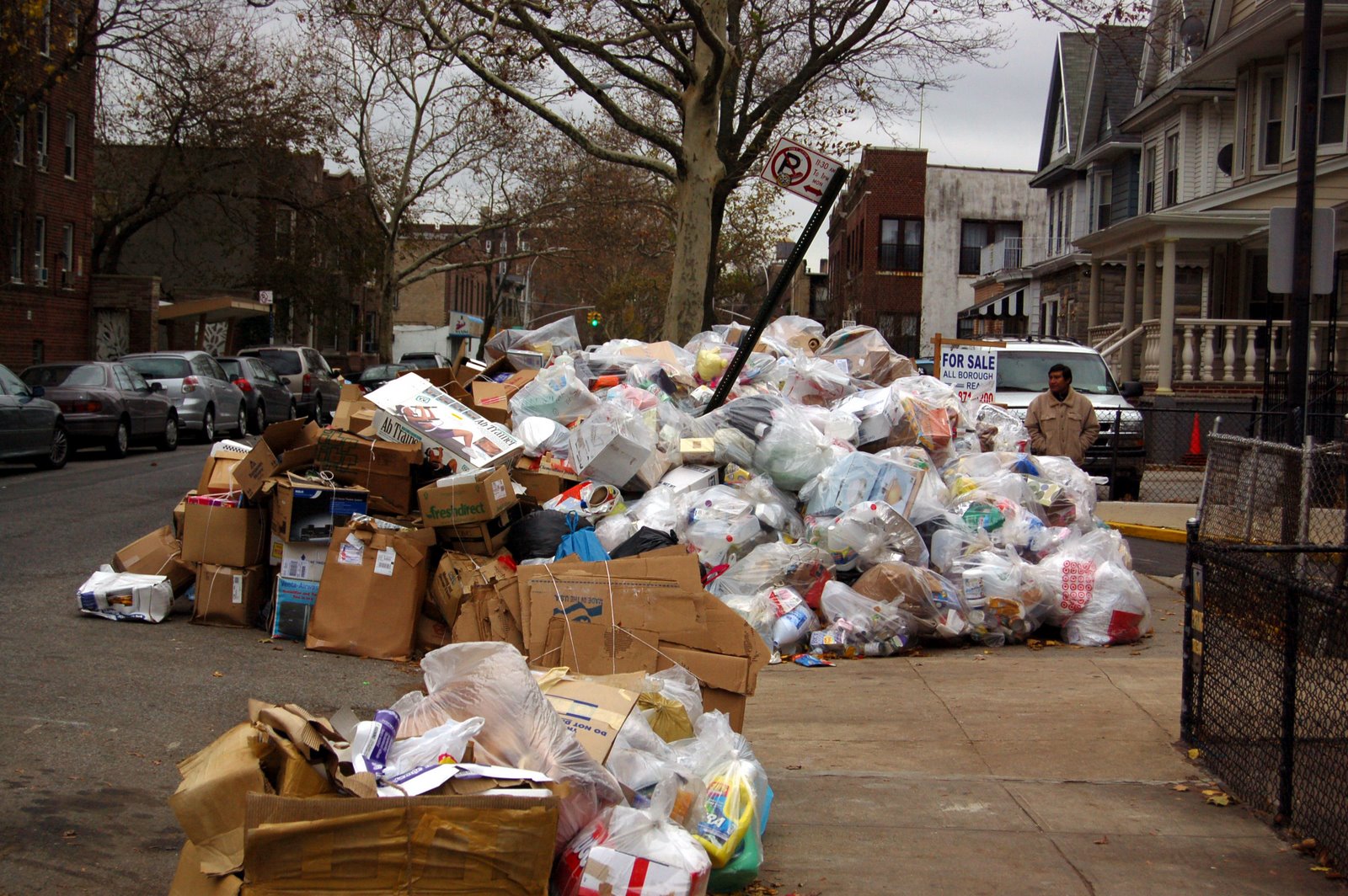 Recycling Do's and Don'ts Mound of Trash