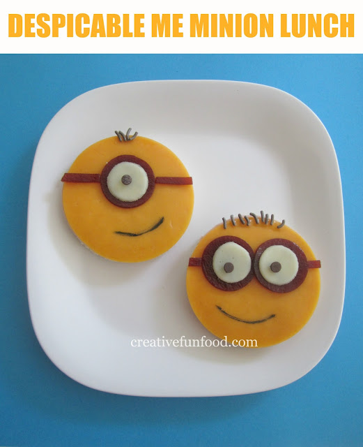 Lunchbox Dad: How to Make a Despicable Me Minions Football Player Lunch  Recipe!