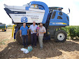 New Holland VX7090 Grape Harvester. Working in El Provencio