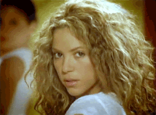 Shakira - myshakiblog: 9 Imágenes GIF: Video "Hips don't lie" (shakira