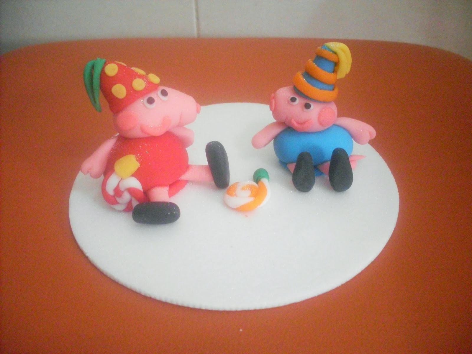 Fátima Lima Turcato Peppa Pig Modelagem Pasta Americana