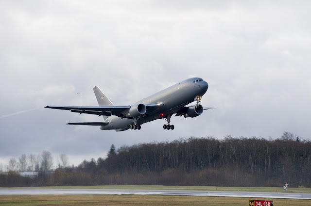 Loren Thompson, an analyst with the Virginia-based Lexington Institute, said Boeing knowingly underestimated its KC-46 development costs to prevent Airbus from winning the deal, but the losses were larger than the company initially expected Boeing 767-2C (KC-46)