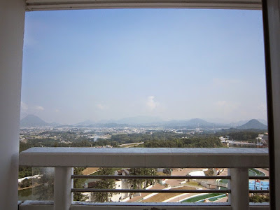 香川県・『ホテルレオマの森』から眺める美しい景色（讃岐富士）