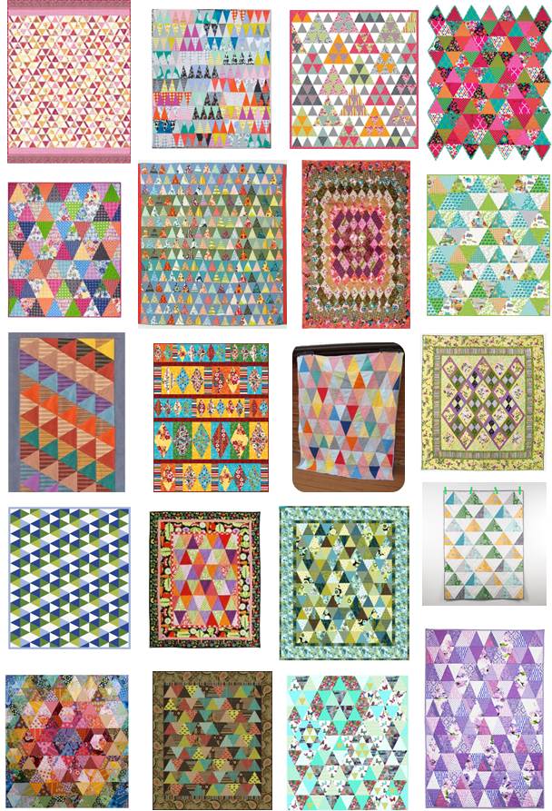 Quilt Inspiration Free pattern day Thousand Pyramids quilts!